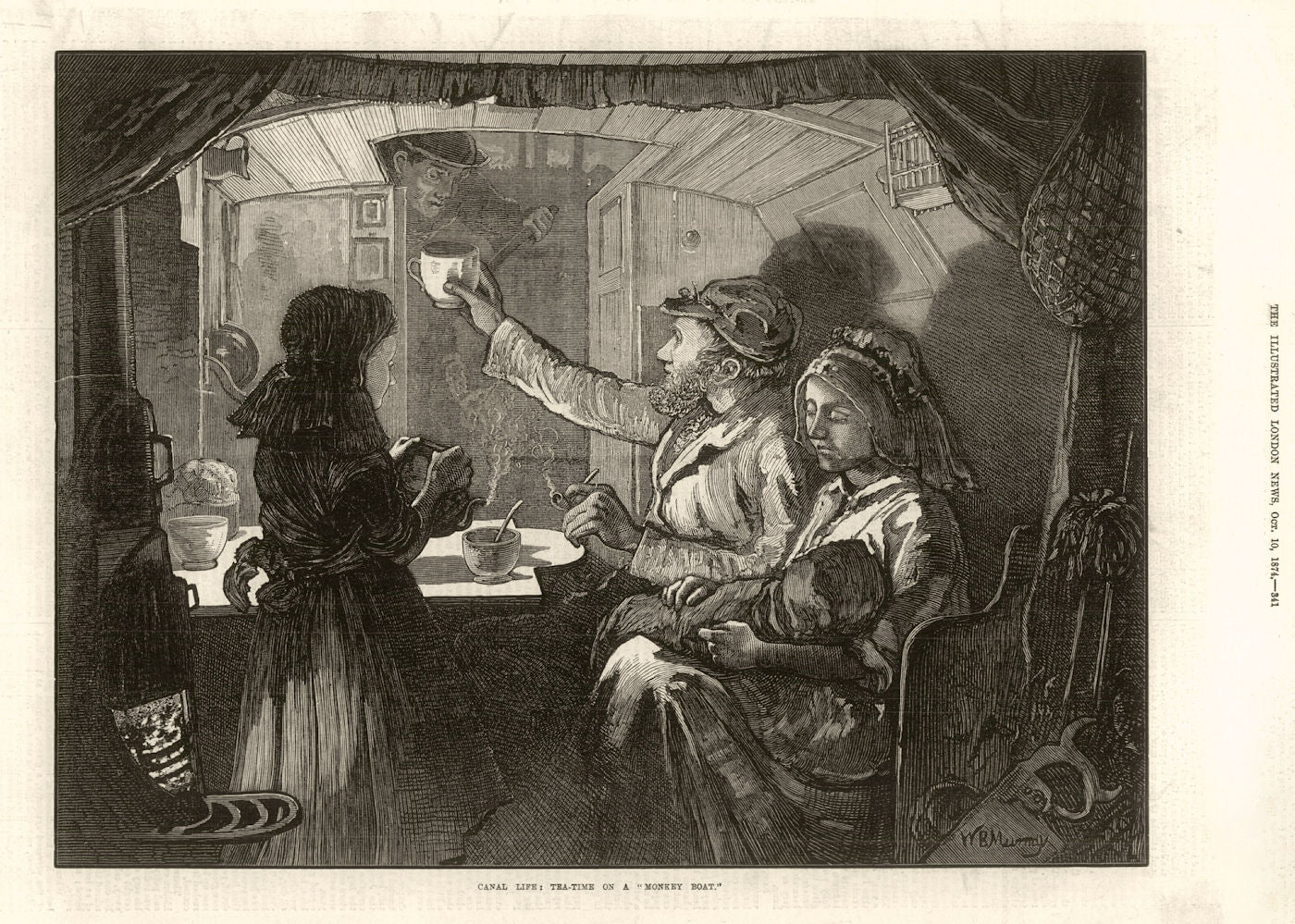 Canal Life: Tea time on a